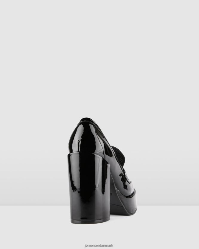Jo Mercer ezard højhælede sko sort patent fodtøj H480V475