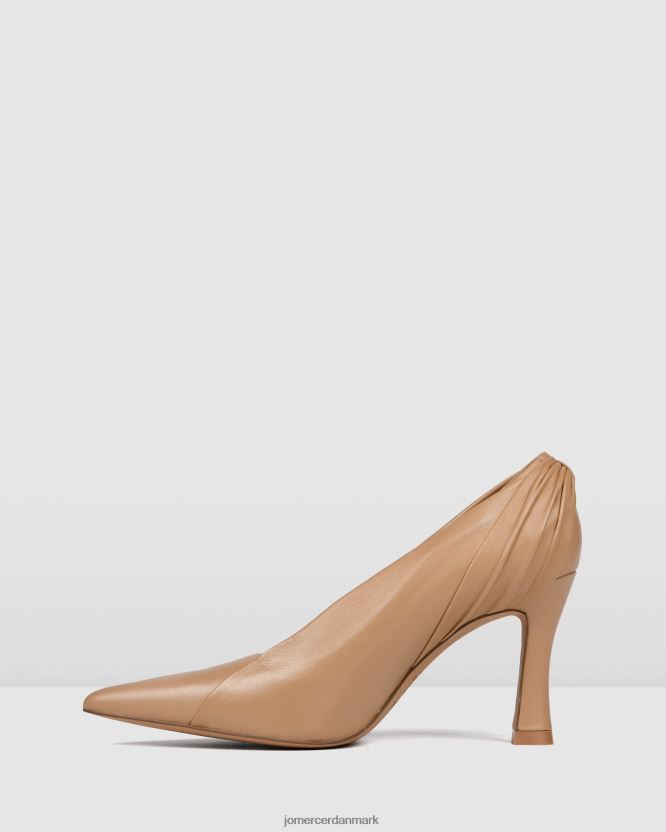 Jo Mercer remi høje hæle beige læder fodtøj H480V4139