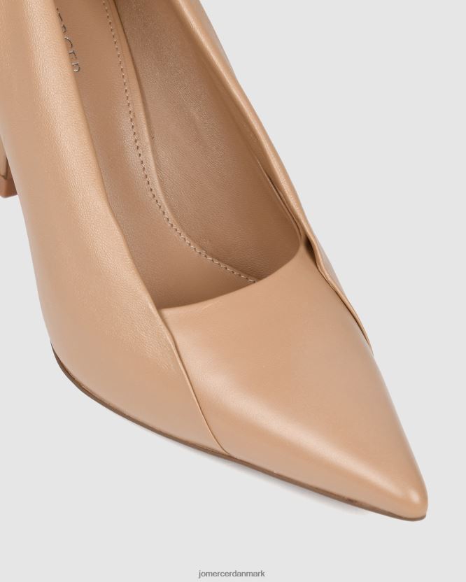 Jo Mercer remi høje hæle beige læder fodtøj H480V4139