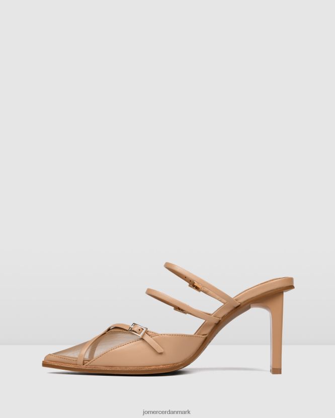 Jo Mercer veronica høje hæle beige læder fodtøj H480V4126