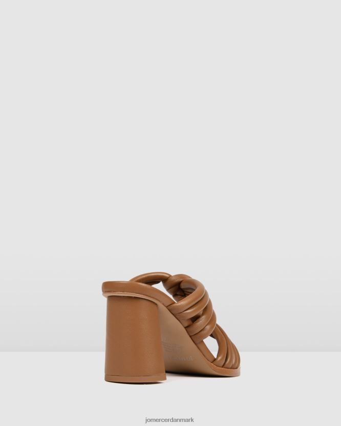 Jo Mercer cadena højhælede sandaler solbrunt læder fodtøj H480V4118