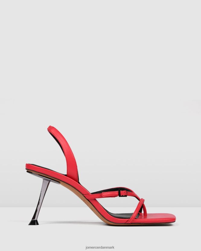 Jo Mercer olyssa højhælede sandaler hot pink læder fodtøj H480V4136