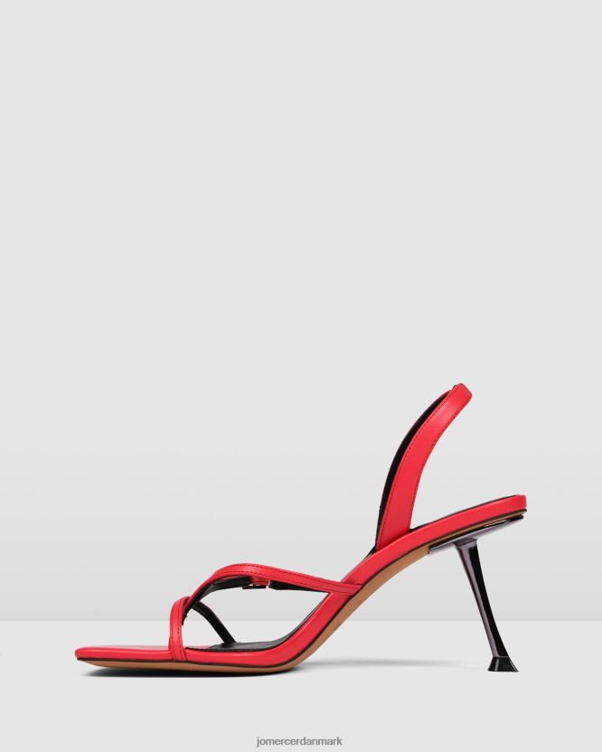 Jo Mercer olyssa højhælede sandaler hot pink læder fodtøj H480V4136