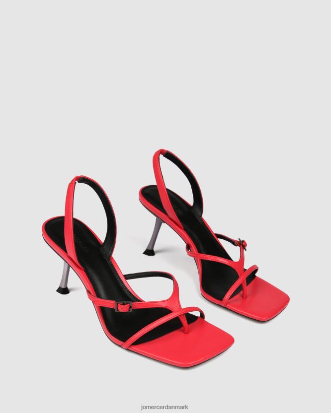 Jo Mercer olyssa højhælede sandaler hot pink læder fodtøj H480V4136