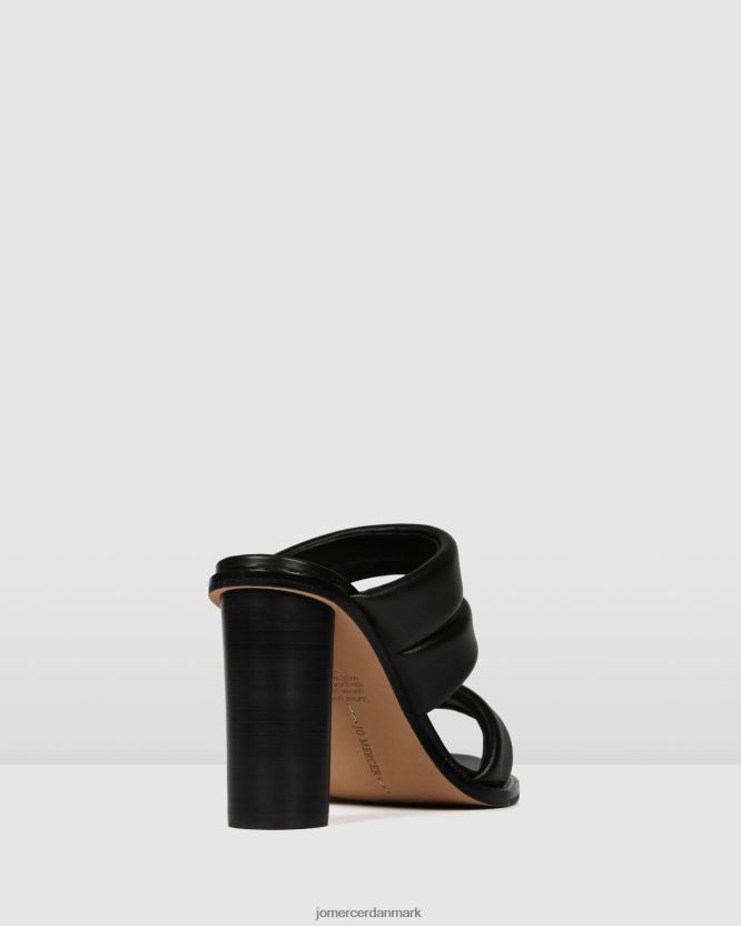 Jo Mercer præmie højhælede sandaler sort læder fodtøj H480V488