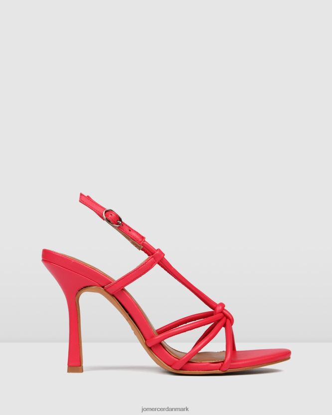 Jo Mercer raya højhælede sandaler hot pink læder fodtøj H480V4131