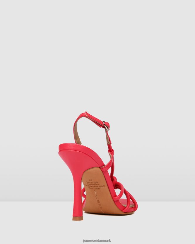 Jo Mercer raya højhælede sandaler hot pink læder fodtøj H480V4131