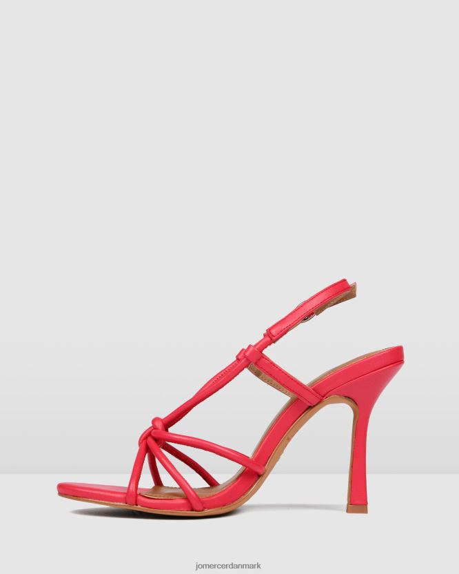 Jo Mercer raya højhælede sandaler hot pink læder fodtøj H480V4131