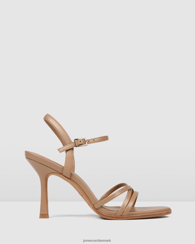 Jo Mercer selene højhælede sandaler beige læder fodtøj H480V4137