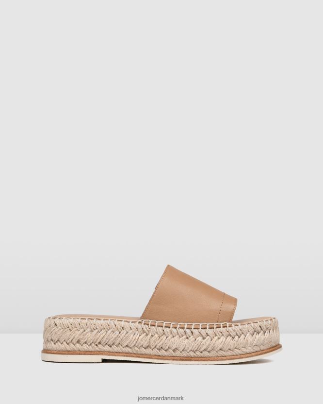 Jo Mercer elka espadrille rutsjebaner solbrunt læder fodtøj H480V4247