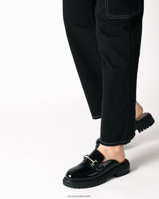 Jo Mercer belfast loafers sort patent fodtøj H480V4180