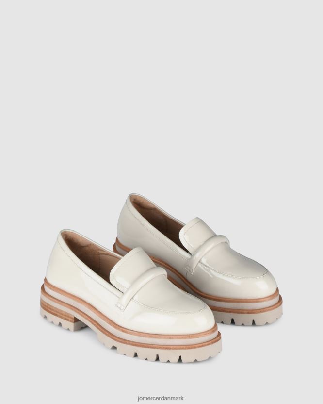 Jo Mercer belle loafers knogle patent fodtøj H480V4163