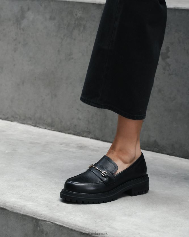 Jo Mercer brixton loafers sort læder fodtøj H480V4165