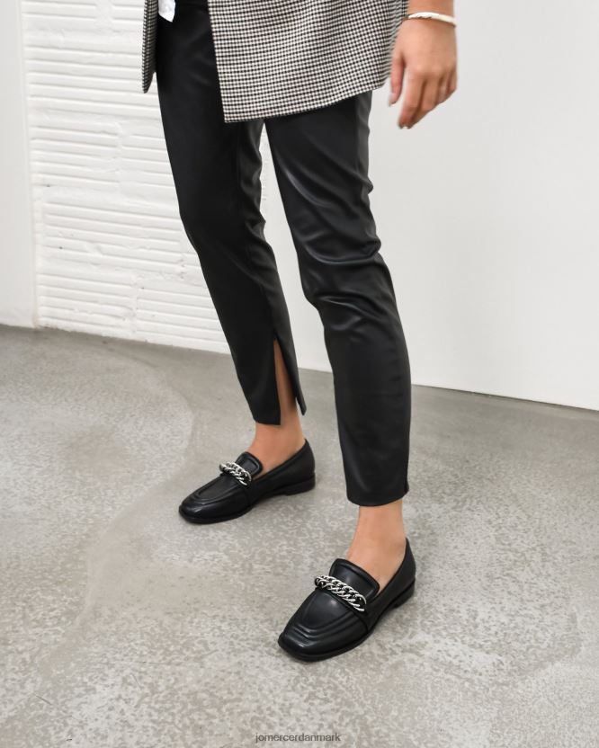 Jo Mercer ignis loafers sort læder fodtøj H480V4181