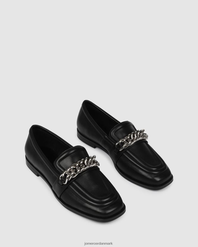 Jo Mercer ignis loafers sort læder fodtøj H480V4181
