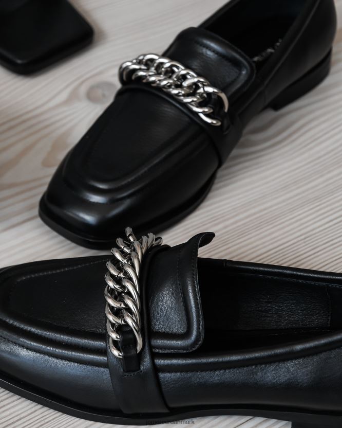 Jo Mercer ignis loafers sort læder fodtøj H480V4181