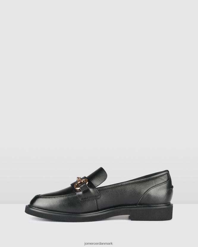 Jo Mercer nora loafers sort læder fodtøj H480V4178
