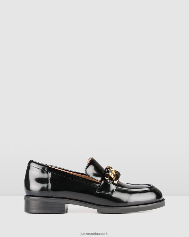 Jo Mercer oliven loafers sort æske læder fodtøj H480V4169