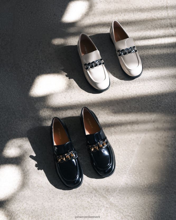 Jo Mercer oliven loafers sort æske læder fodtøj H480V4169