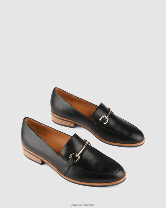 Jo Mercer rockwell loafers sort læder fodtøj H480V4171