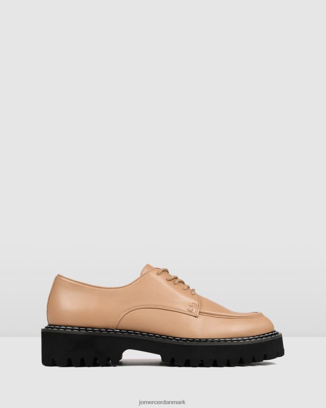 Jo Mercer umi snørebånd beige læder fodtøj H480V4190
