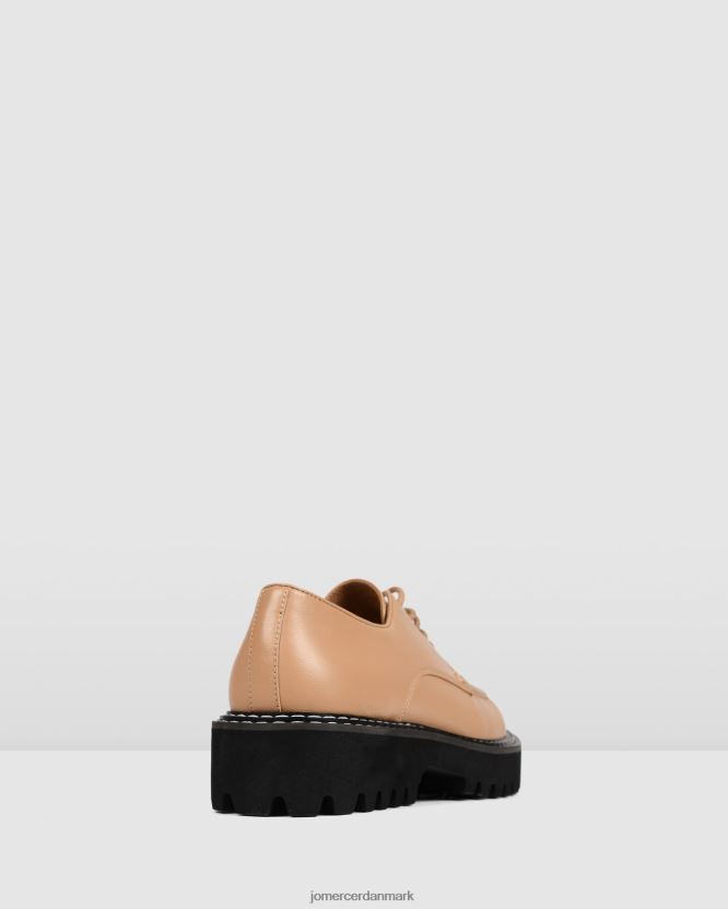 Jo Mercer umi snørebånd beige læder fodtøj H480V4190