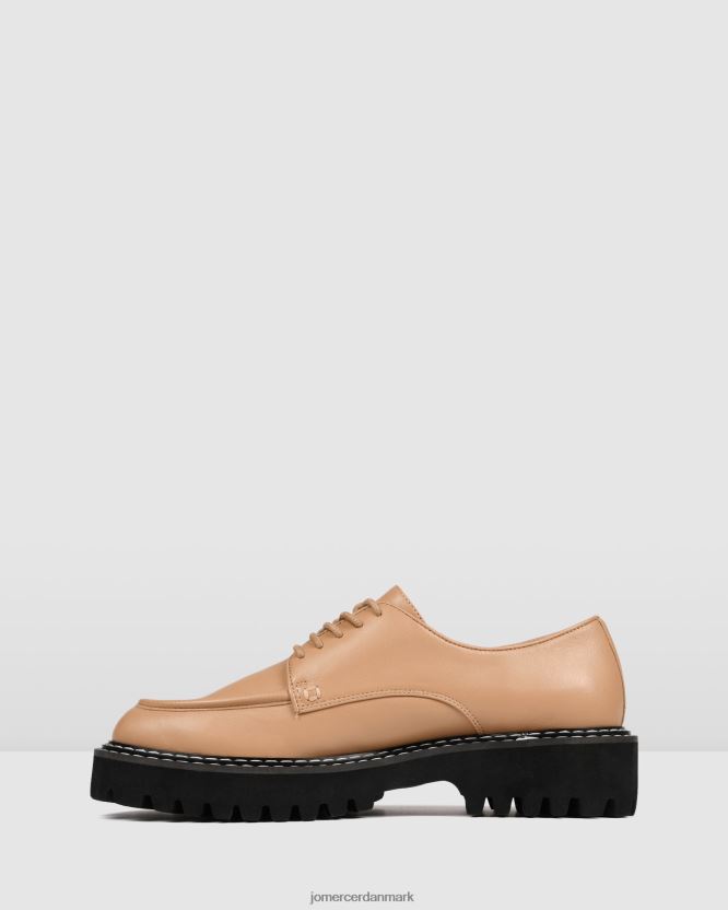 Jo Mercer umi snørebånd beige læder fodtøj H480V4190