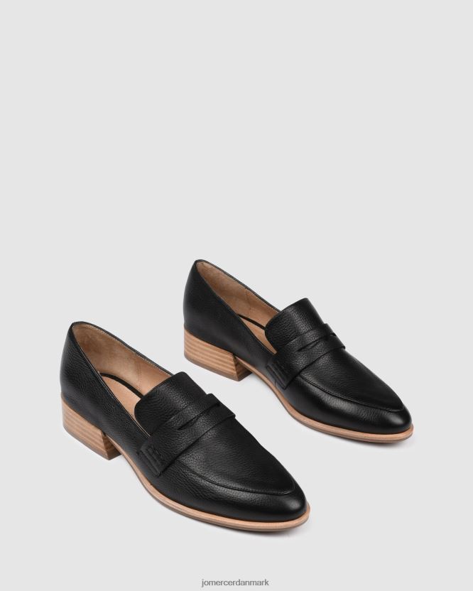 Jo Mercer xenos loafers sort læder fodtøj H480V4177