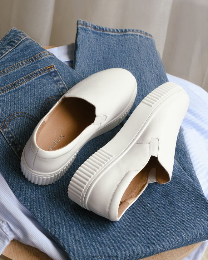 Jo Mercer callahan sneakers hvidt læder fodtøj H480V4233