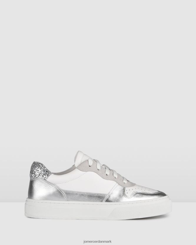 Jo Mercer canyon sneakers hvid sølv læder fodtøj H480V4230