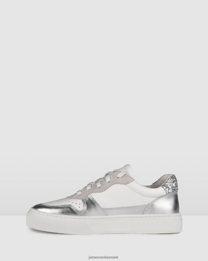 Jo Mercer canyon sneakers hvid sølv læder fodtøj H480V4230