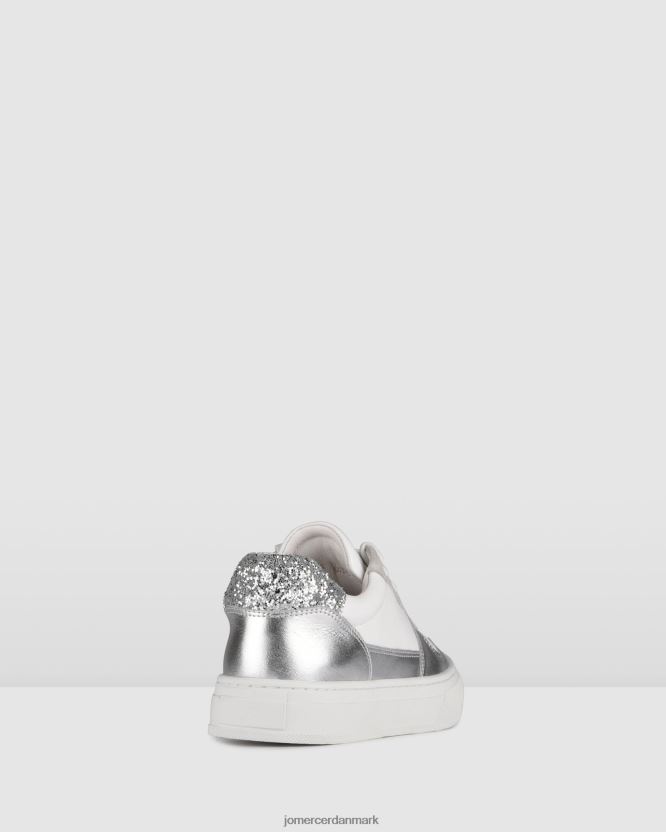 Jo Mercer canyon sneakers hvid sølv læder fodtøj H480V4230