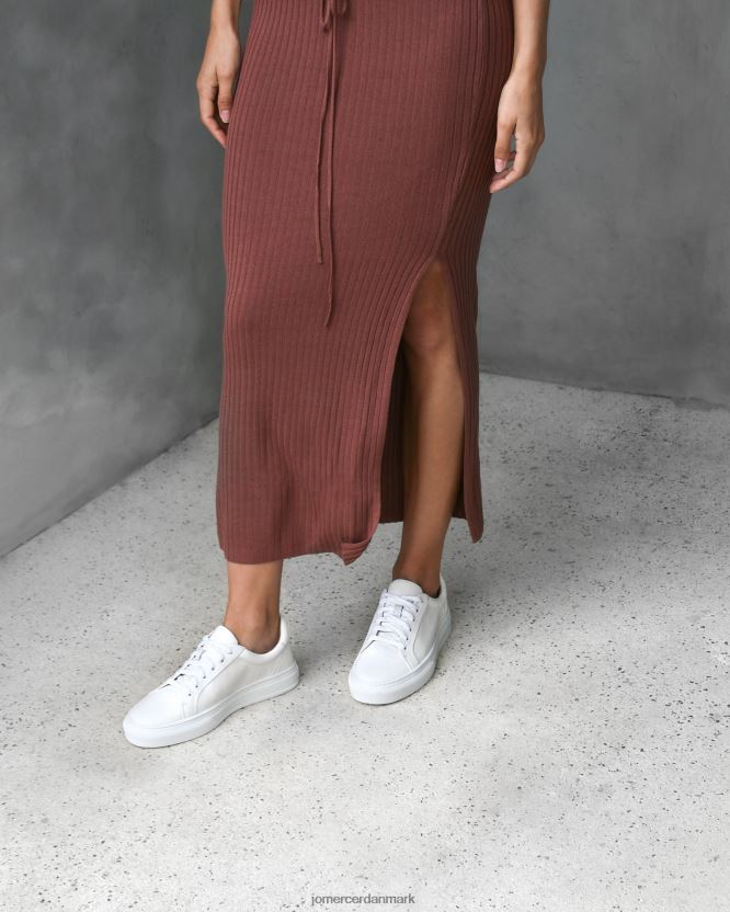 Jo Mercer kaos sneakers hvidt læder fodtøj H480V4234