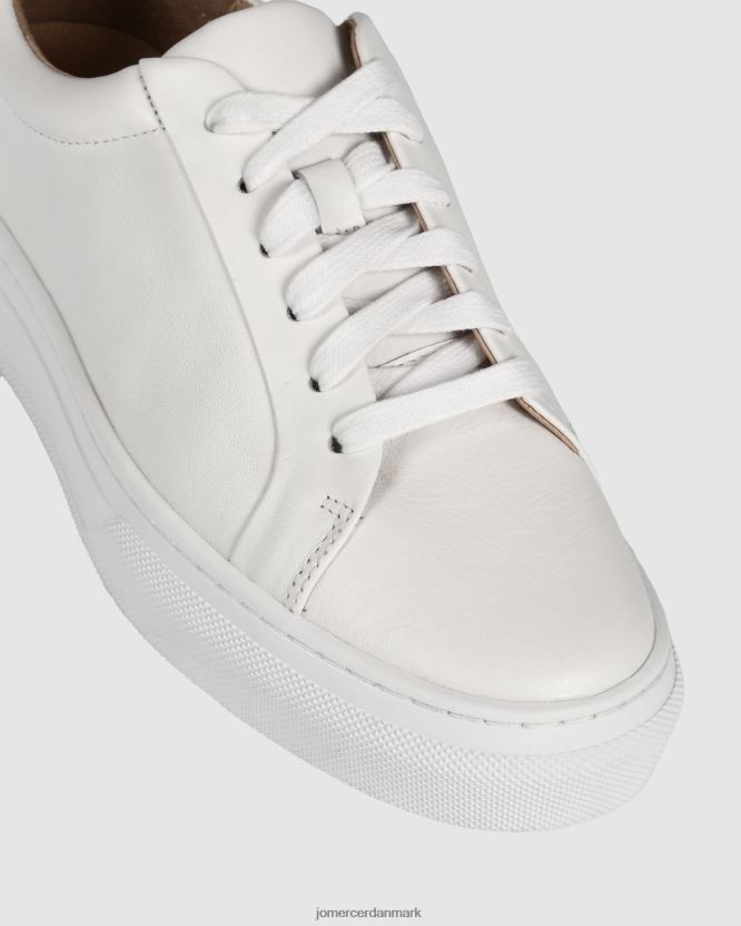 Jo Mercer kaos sneakers hvidt læder fodtøj H480V4234