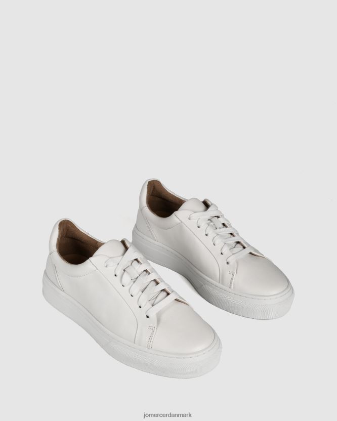 Jo Mercer kaos sneakers hvidt læder fodtøj H480V4234