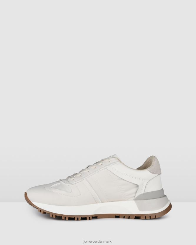 Jo Mercer retro sneaker råhvidt stof fodtøj H480V4228
