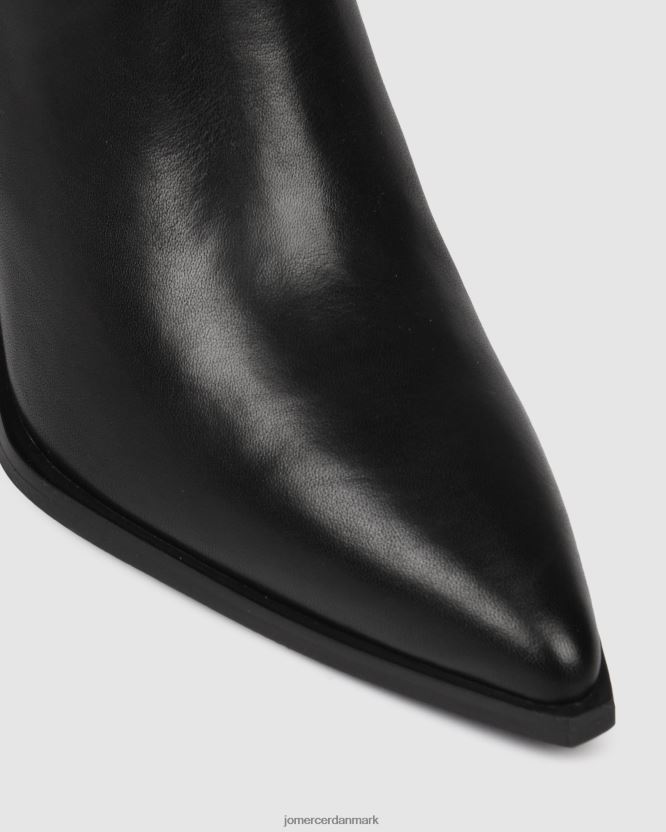 Jo Mercer fade mid ankelstøvler sort læder fodtøj H480V4333