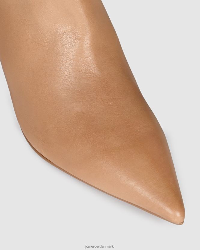Jo Mercer nisse kalvesøvler beige læder fodtøj H480V4381