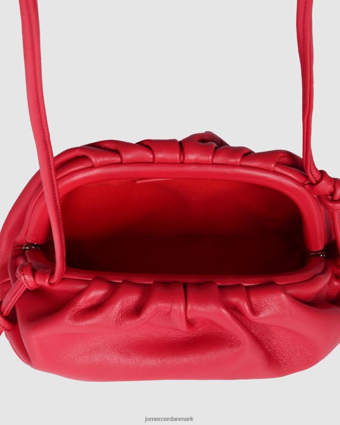 Jo Mercer bambie cross body taske hot pink læder tilbehør H480V4408