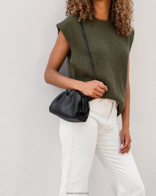 Jo Mercer bambie cross body taske sort læder tilbehør H480V4402