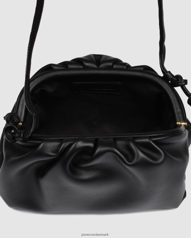 Jo Mercer bambie cross body taske sort læder tilbehør H480V4402