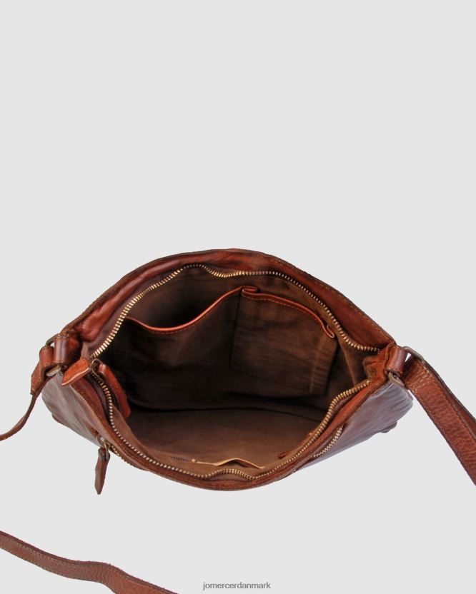 Jo Mercer biba kansas medium cross body taske solbrunt læder tilbehør H480V4426