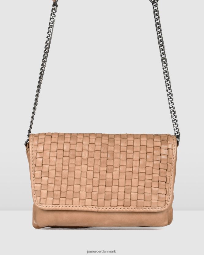 Jo Mercer biba looma mini cross body taske taupe læder tilbehør H480V4419