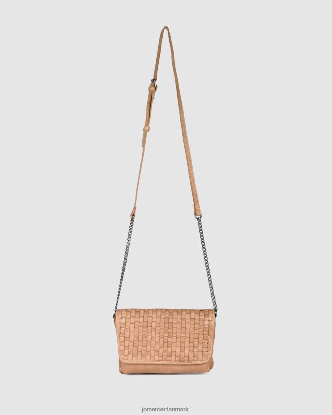 Jo Mercer biba looma mini cross body taske taupe læder tilbehør H480V4419