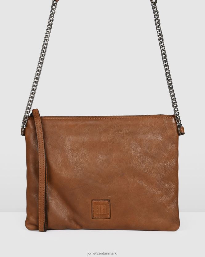 Jo Mercer biba tacoma cross body taske solbrunt læder tilbehør H480V4411