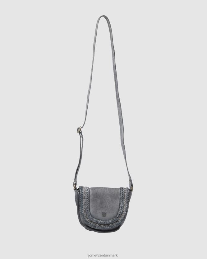 Jo Mercer biba wilkins cross body taske blåt læder tilbehør H480V4414