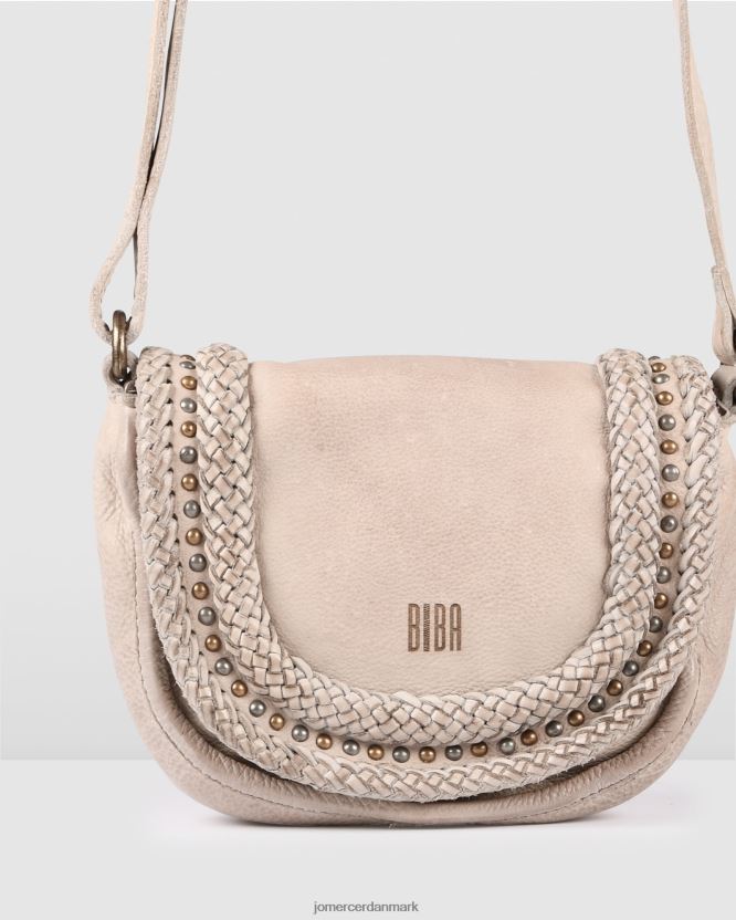 Jo Mercer biba wilkins cross body taske creme læder tilbehør H480V4415
