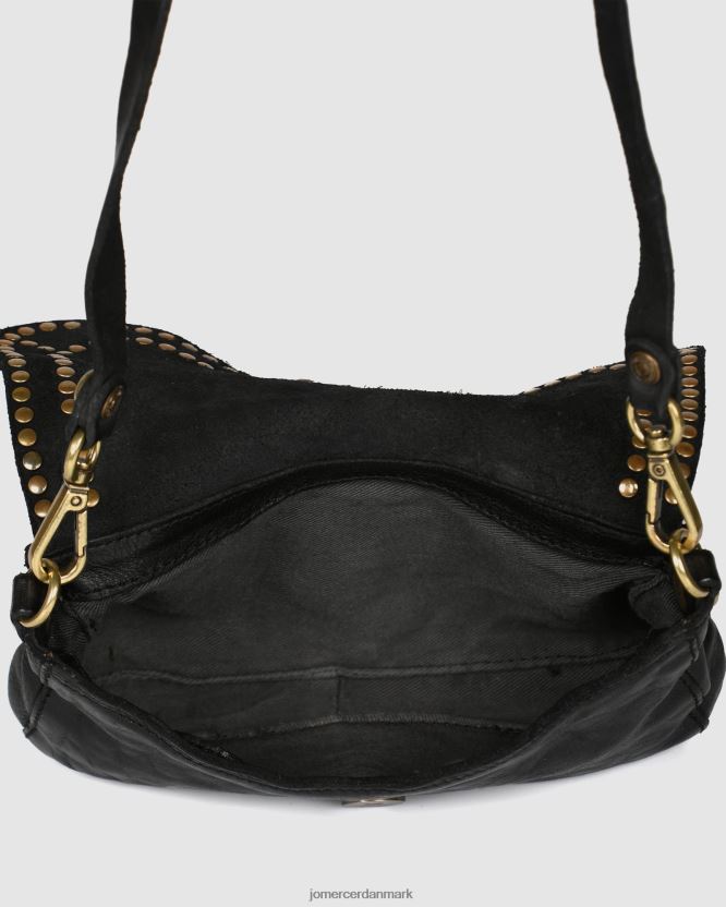 Jo Mercer campomaggi acqua mini cross body taske sort læder tilbehør H480V4412