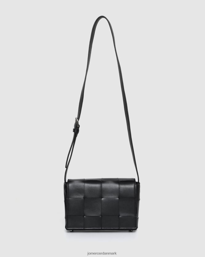Jo Mercer honning cross body taske sort læder tilbehør H480V4398