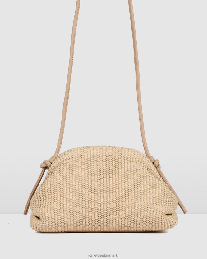 Jo Mercer mallory cross body taske naturligt vævet tilbehør H480V4154